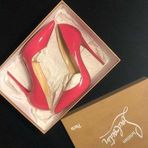 So kate pink patent leather